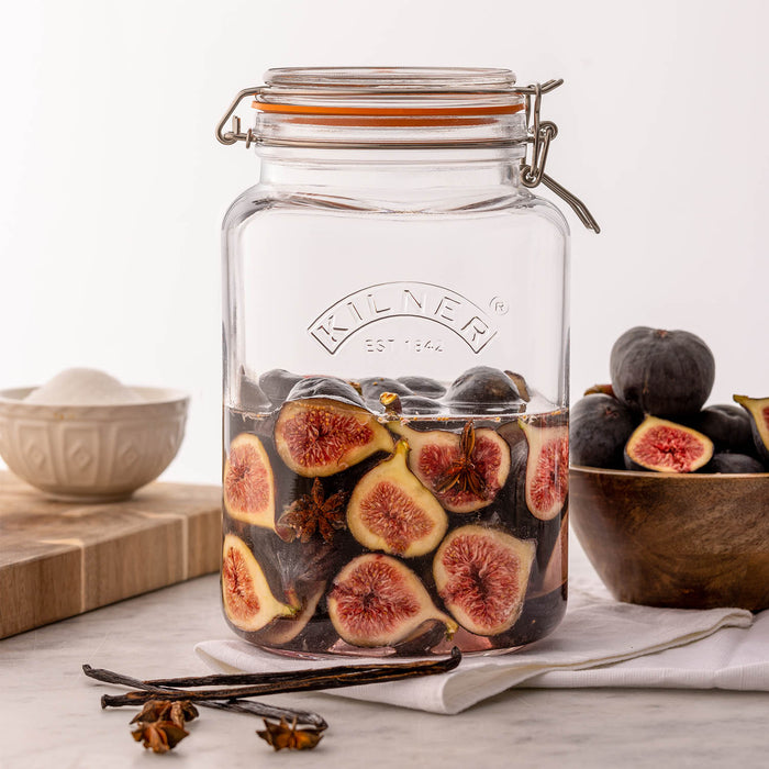 KILNER Bügelverschlussglas 3l qu.