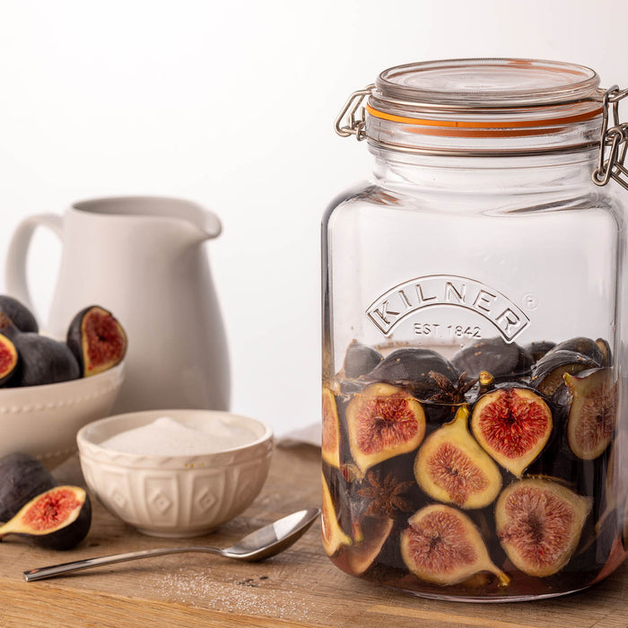 KILNER Bügelverschlussglas 3l qu.