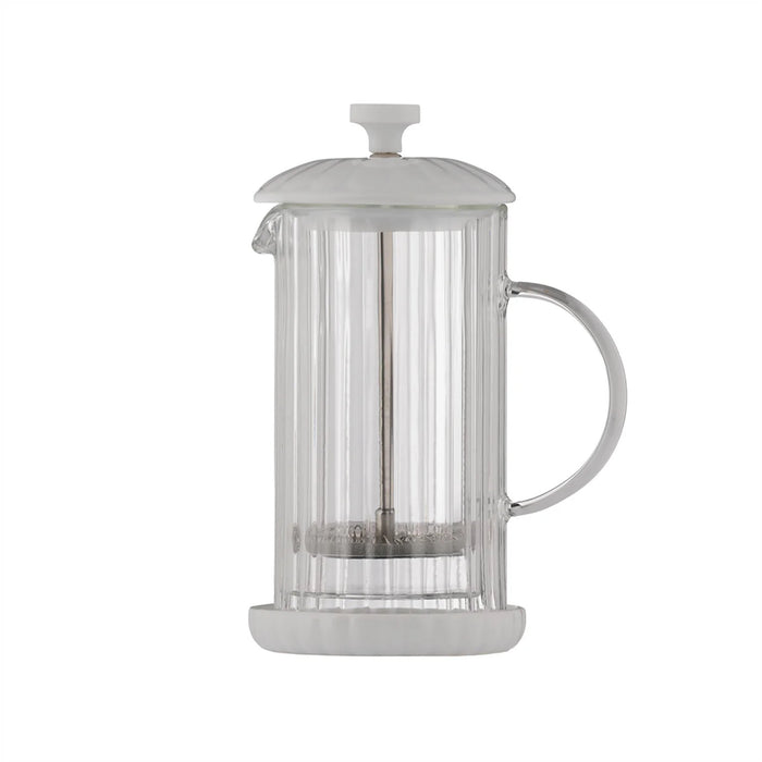 Price & Kensignton "Luxe" French Press Kaffeezubreiter, weiß, 350 ml