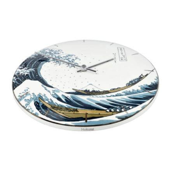 Goebel Katsushika Hokusai Die Welle Wanduhr