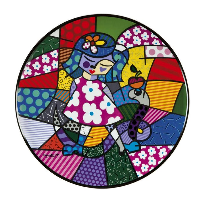 Girl with Snake - Wandteller