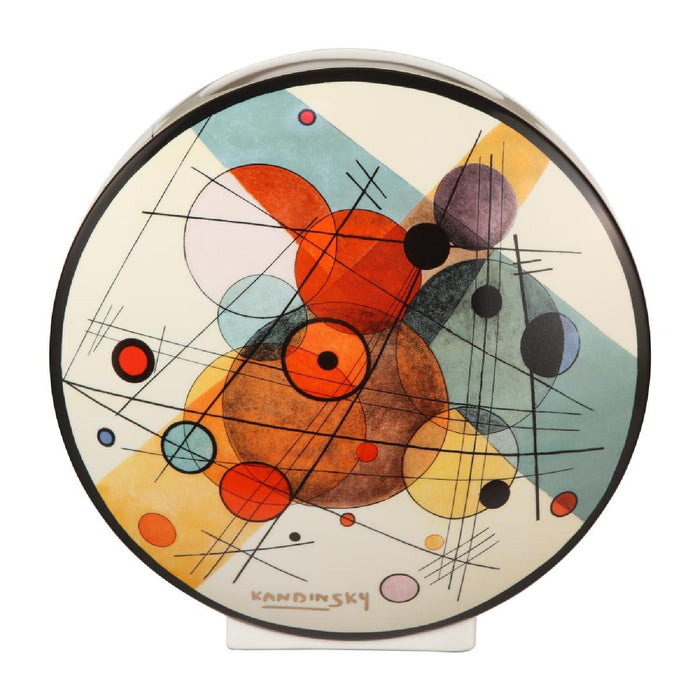 Goebel Wassily Kandinsky  - Kreise im Kreis - Vase