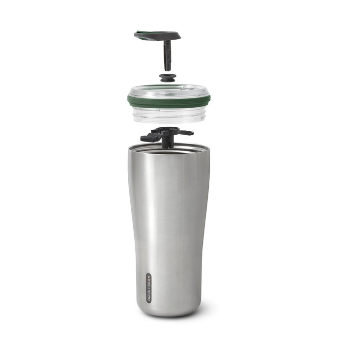 BLACK + BLUM Travel Tumbler Edelstahl, Olive, 600 ml