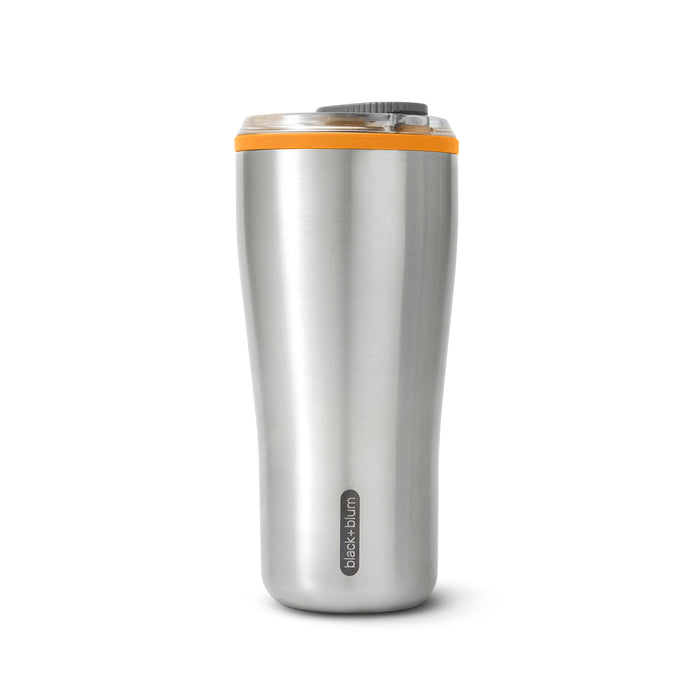 BLACK+BLUM Travel Tumbler Edelstahl, Orange, 600 ml
