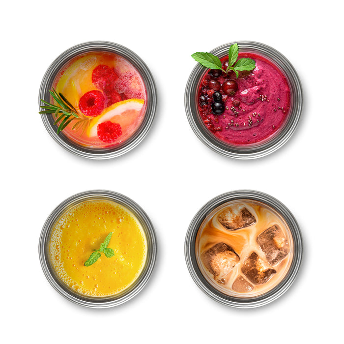 BLACK+BLUM Travel Tumbler Edelstahl, Orange, 600 ml