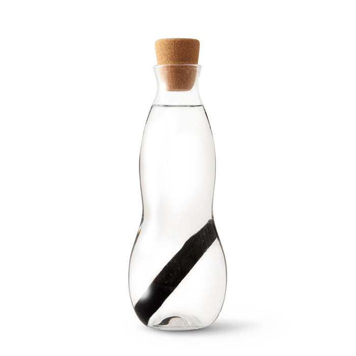 BLACK+BLUM Glasflasche mit Aktivkohelfilter, 1100 ml