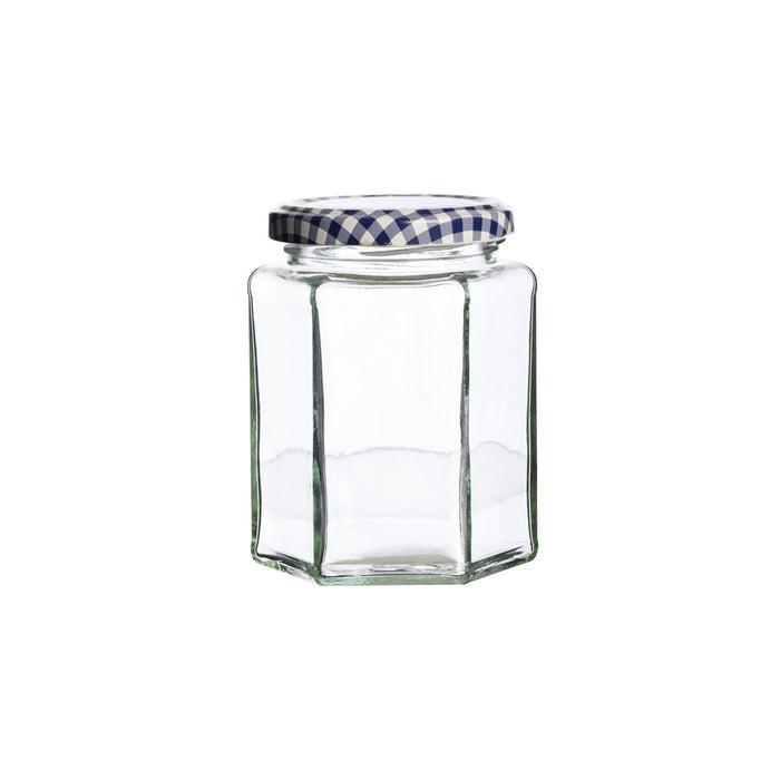 KILNER 6-eckiges Einkochglas mit Drehverschluss Glas, 280 ml