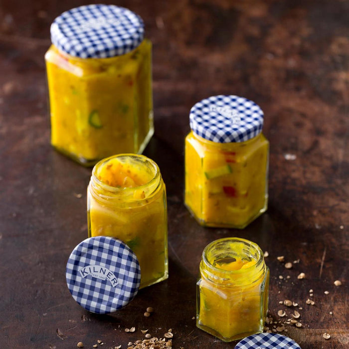 KILNER 6-eckiges Einkochglas mit Drehverschluss Glas, 280 ml