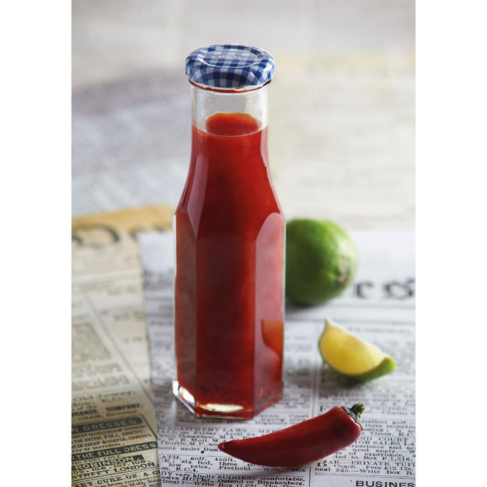 KILNER 6-eckige Einkochflasche mit Drehverschluss, 250 ml