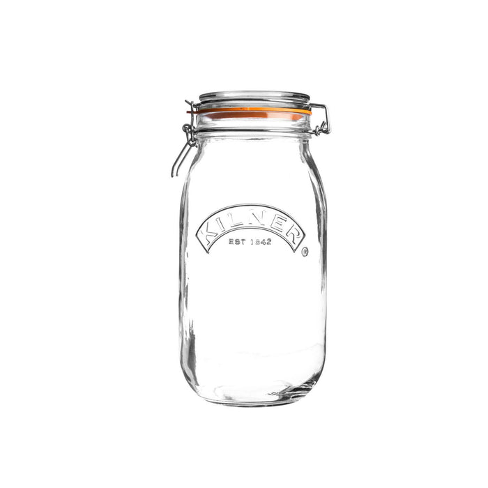 KILNER Rundes Bügelverschluss Glas, 1,5 Liter
