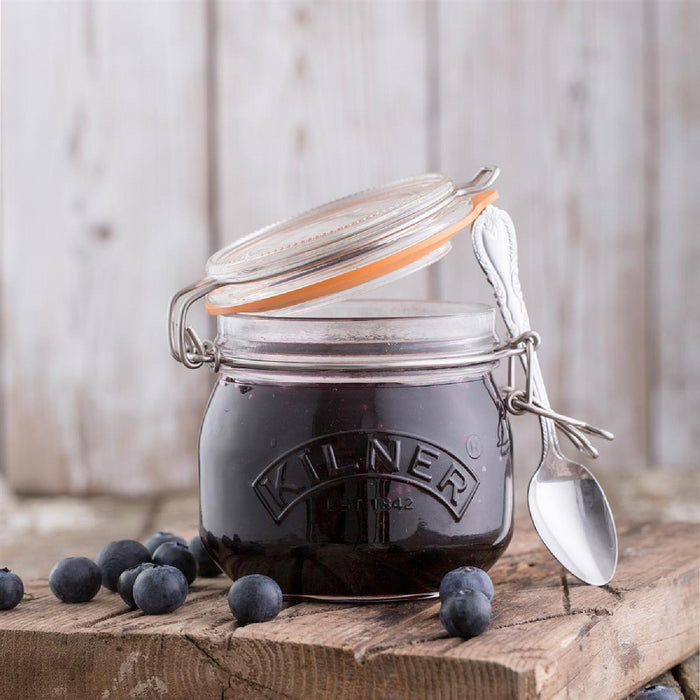 KILNER Rundes Bügelverschluss Glas, 500 ml
