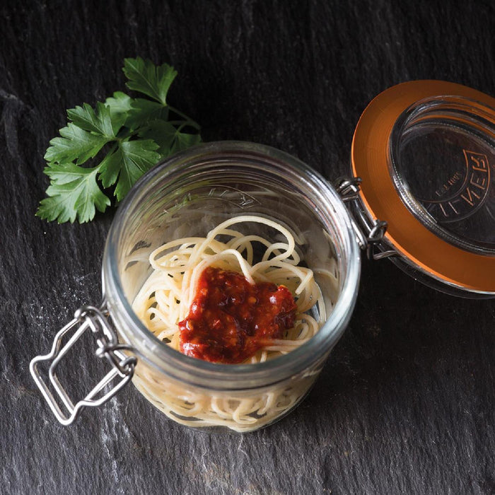 KILNER Rundes Bügelverschluss Glas, 350 ml