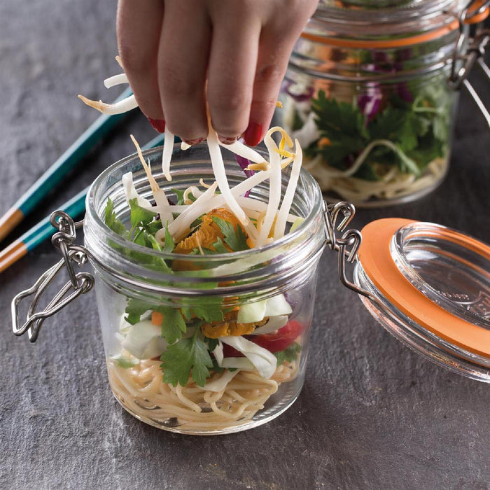 KILNER Rundes Bügelverschluss Glas, 350 ml