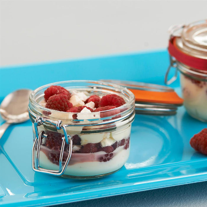 KILNER Rundes Bügelverschluss Glas, 125 ml