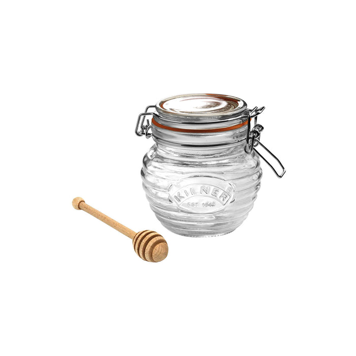 KILNER Honigtopf mit Honiglöffel, 400 ml