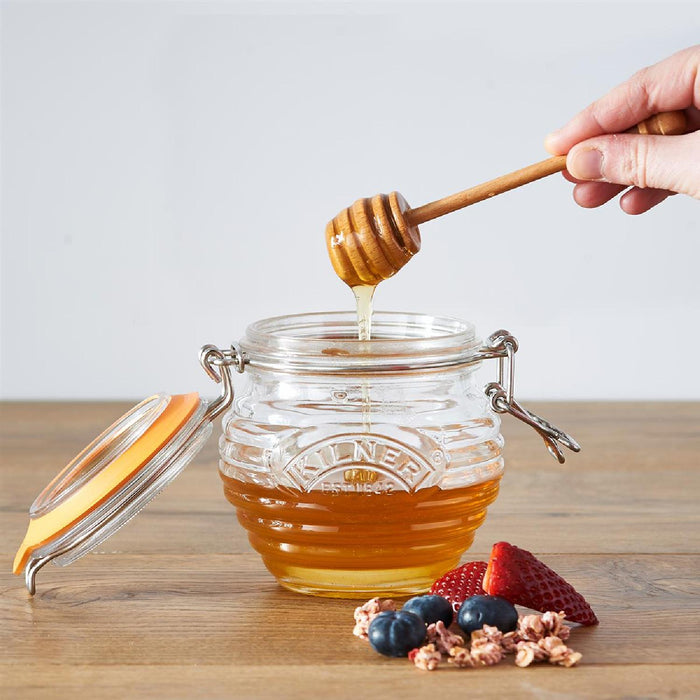 KILNER Honigtopf mit Honiglöffel, 400 ml