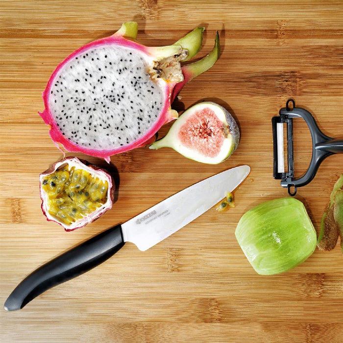 KYOCERA GEN Starter Set: Obst-und Gemüsemesser mit Schäler