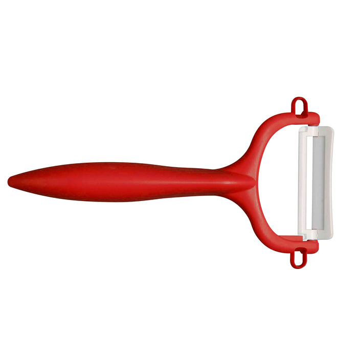 KYOCERA Sparschäler rot, Klinge: 4 cm