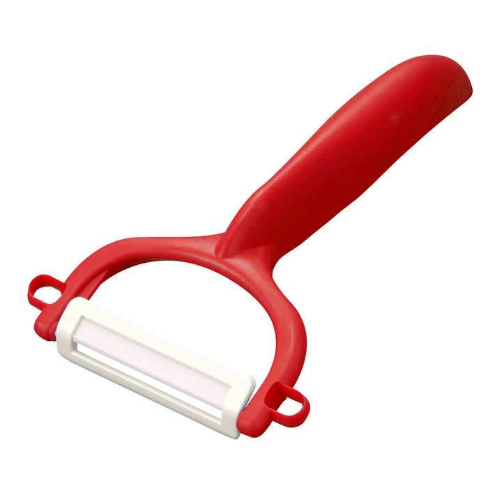 KYOCERA Sparschäler rot, Klinge: 4 cm