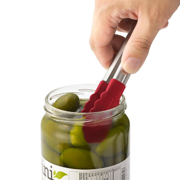 CUISIPRO Mini-Koch- und Servierzange schwarz, Länge: 18 cm