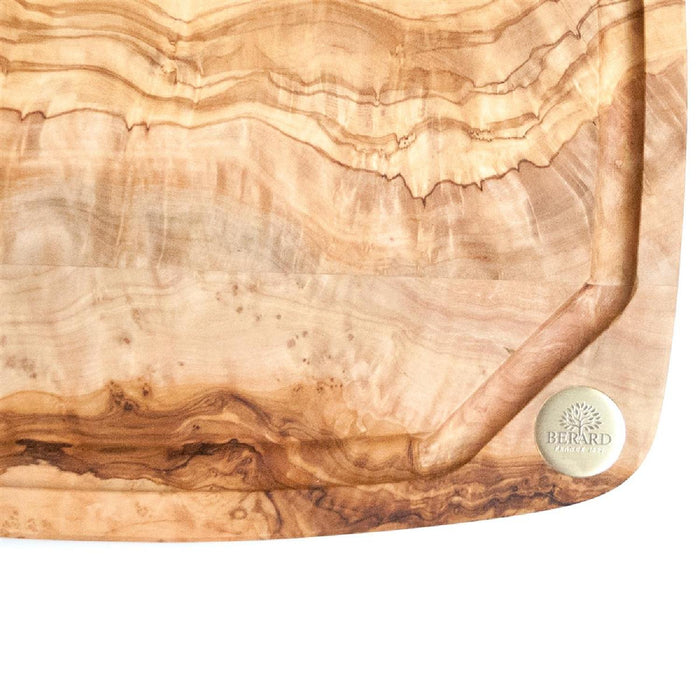 BÉRARD Nerro - Schneidbrett mit Saftrille, Olivenholz