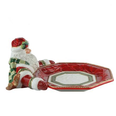 Goebel Fitz & Floyd Christmas Collection Santa präsentiert - Schale