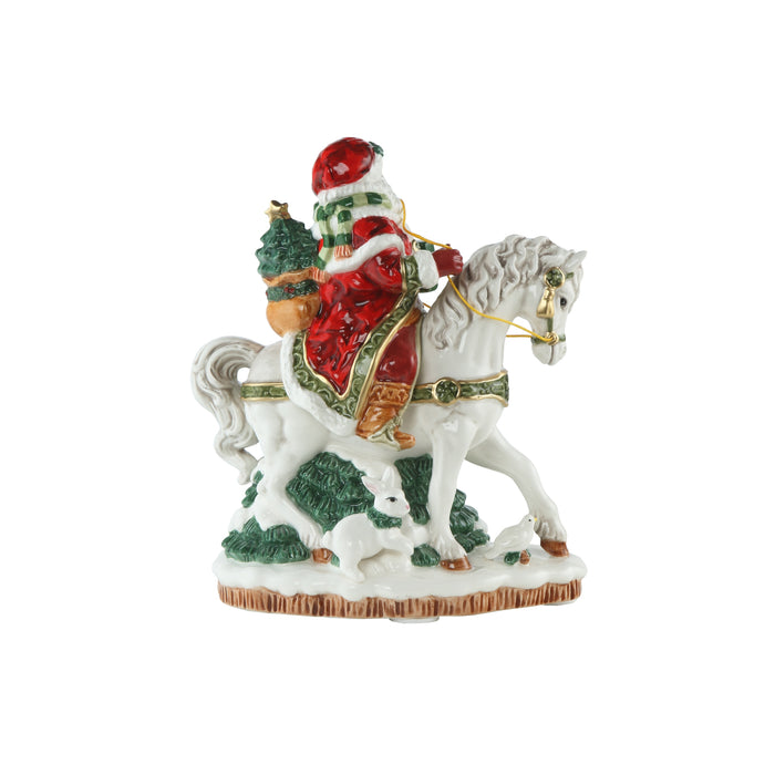 Goebel Santa auf Pferd Figur
