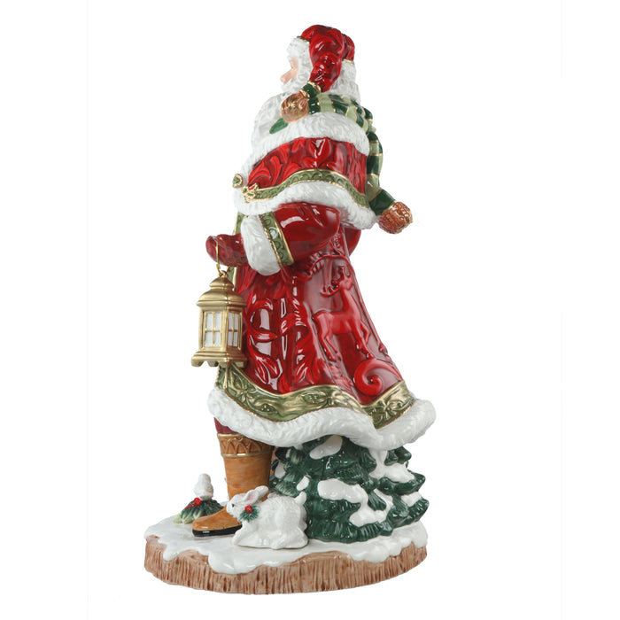 Goebel Santa mit Laterne Figur