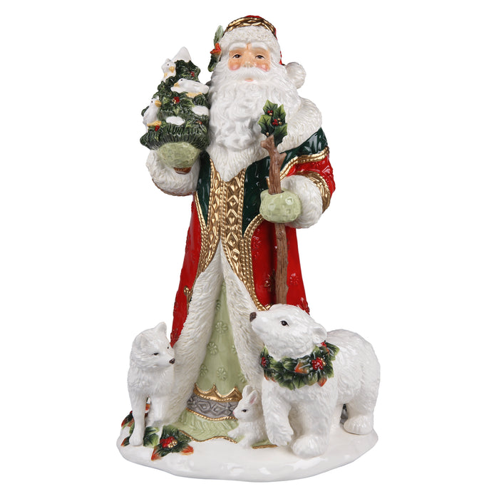 Goebel Santa im Winterwald Figur