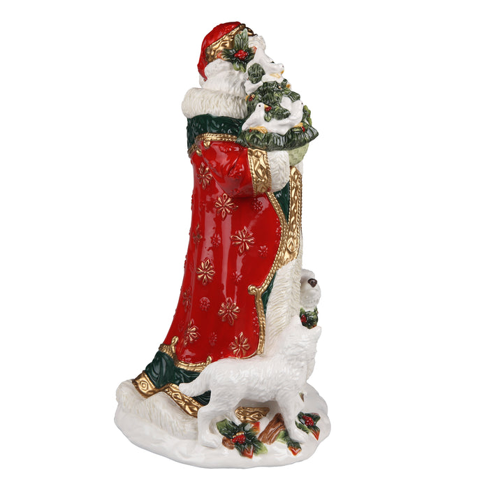Goebel Santa im Winterwald Figur