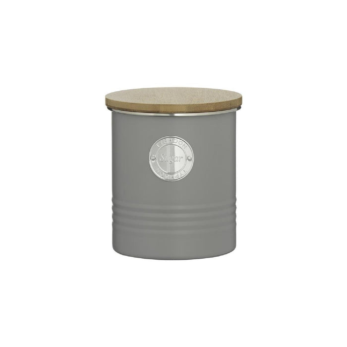 TYPHOON LIVING  Vorratsbehälter Zucker, pastellgrau, 1 Liter
