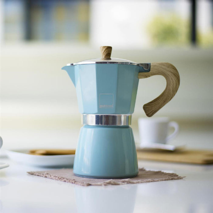 Gnali & Zani Venezia - Espressokocher, blau, 3