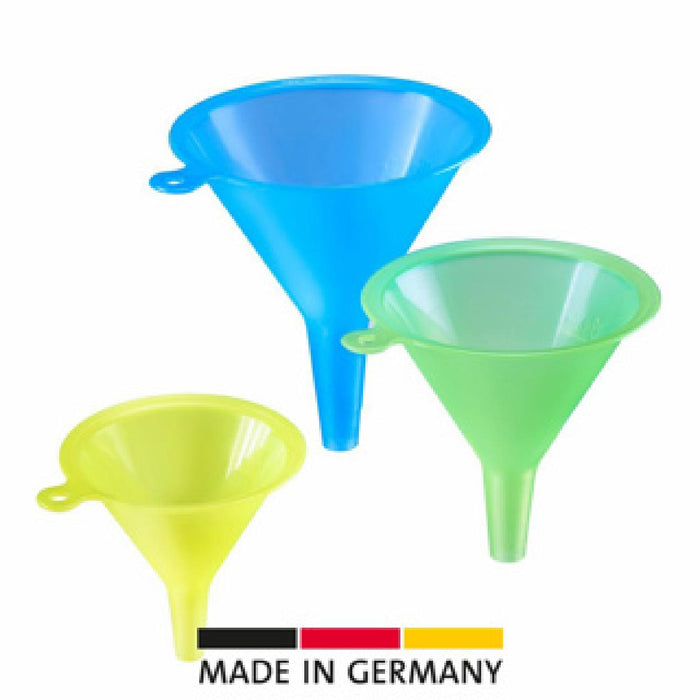 Trichter-Satz, 3 tlg., bunt, PP