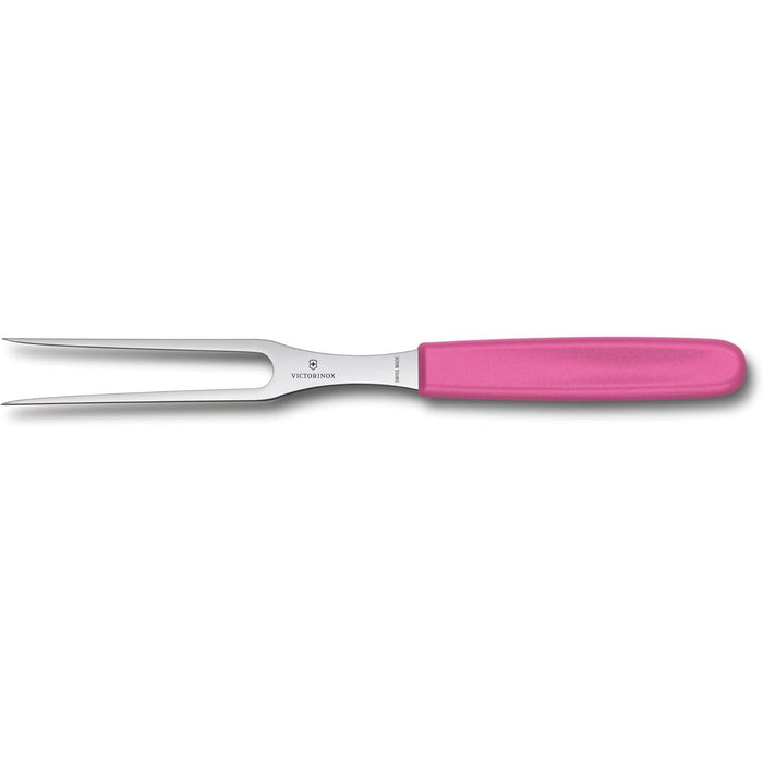 Victorinox Fleisch- und Bratengabel, pink, Blister