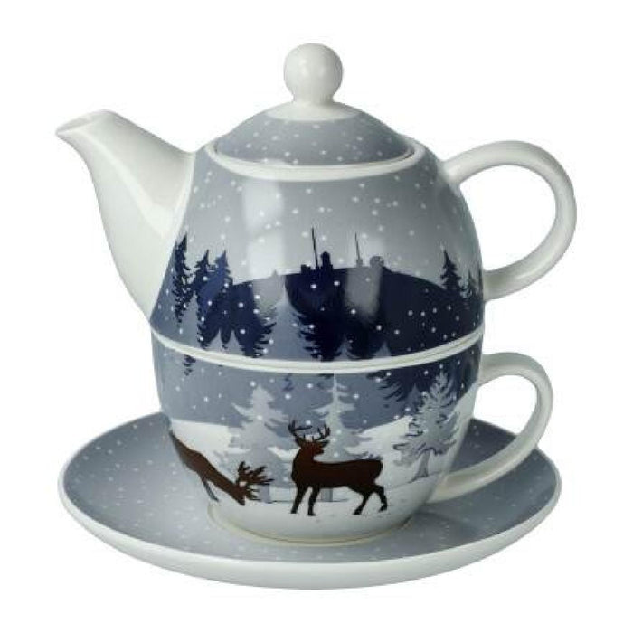 Goebel Scandic Home Wohnaccessoires Winter Woods - Tea for One