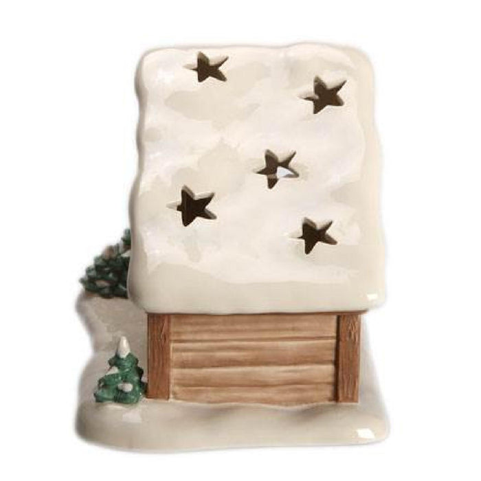 Goebel Krippenstall mit Schnee Krippe