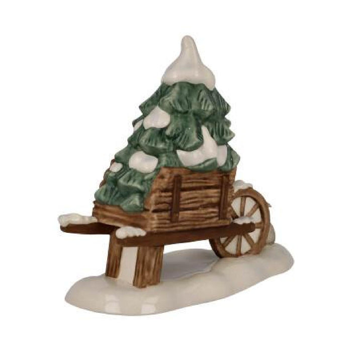 Goebel Winterwald Schubkarre - Figur