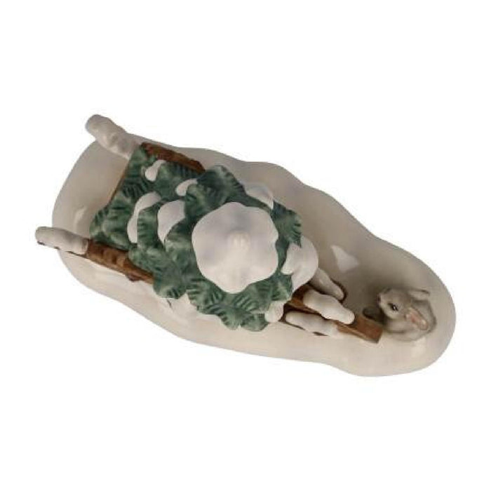 Goebel Winterwald Schubkarre - Figur