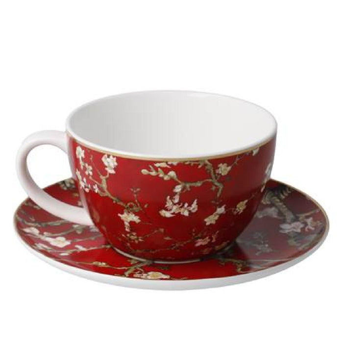 Goebel Vincent van Gogh  - Mandelbaum Rot - Tee-/ Cappuccinotasse