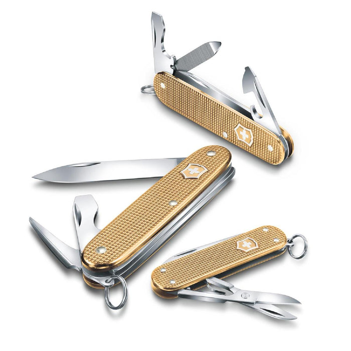 Victorinox Pioneer, 93mm, Alox Limited Edition 2019, Champagner-Gold
