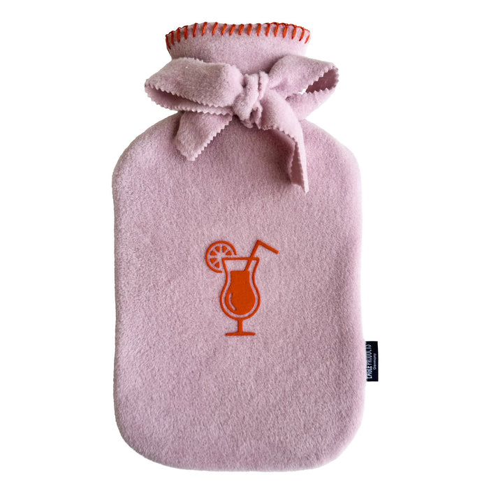Eagle Products Wärmflasche OLAF , 20x35 cm, flieder/ Cocktail orange