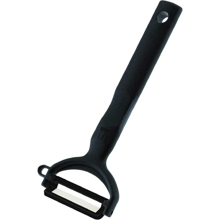 Westmark Gemüse-/ Spargelschäler mit Keramikklinge und Ausstecher, Ceramico, Kunststoff/Keramik, Schwarz, 17825560