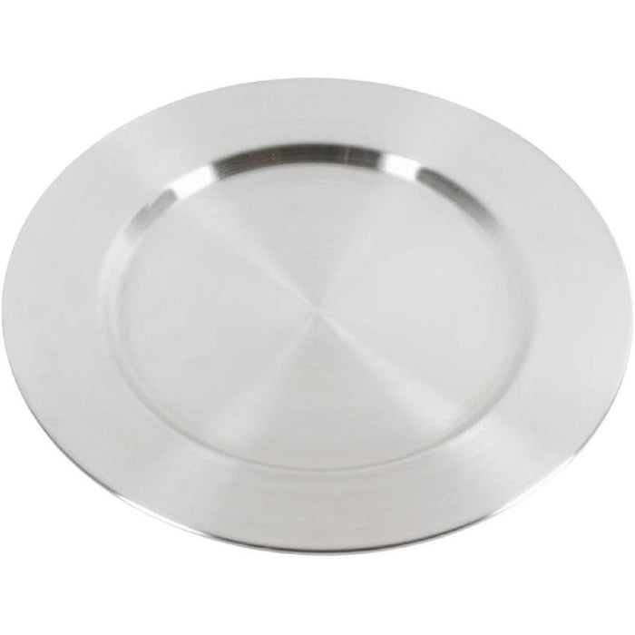 APS Platzteller 31cm rund, Edelstahl, Silber, 28 x 28 x 30 cm