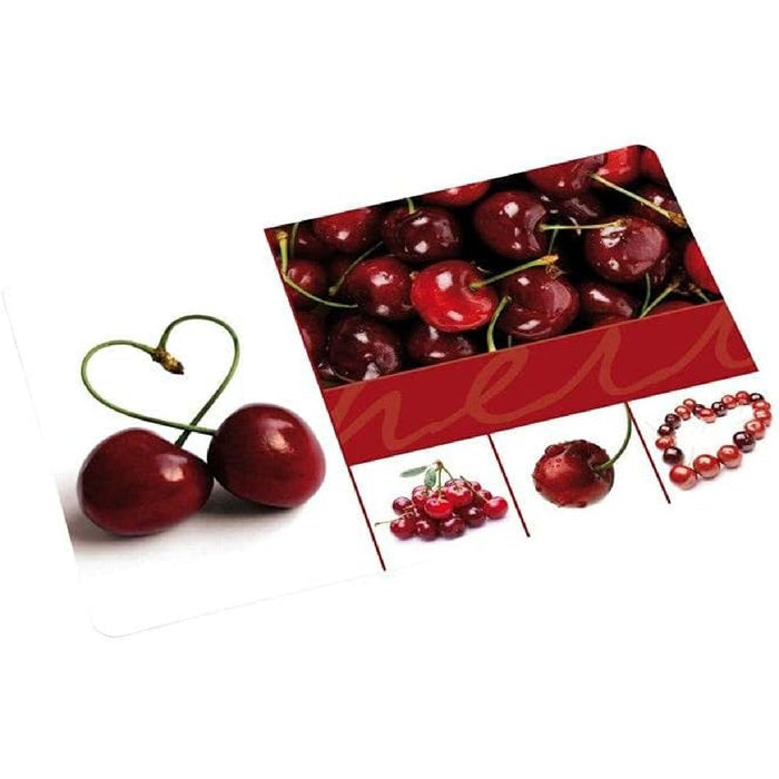 Kesper Platzset Kirsche aus PP-Kunststoff, bunt, 43.5 x 28 x 0.1 cm