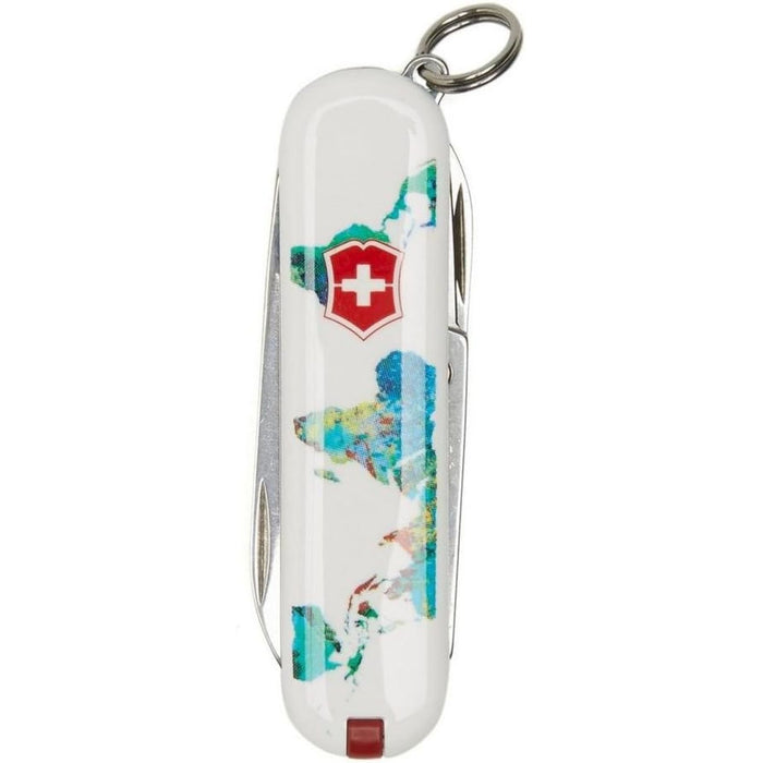 Victorinox Taschenwerkzeug Classic 58 mm The World My Home, 0.6223.L1303