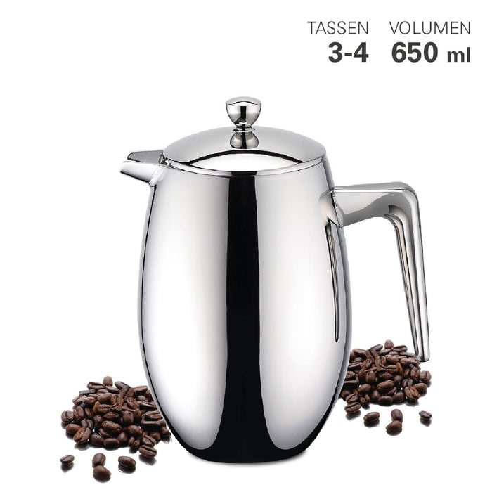 Pressfilterkanne hochglänzend 0,65 L