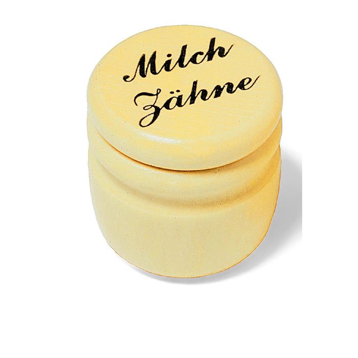 Redecker Milchzähne"-Döschen ø 3,5 cm, deutsch