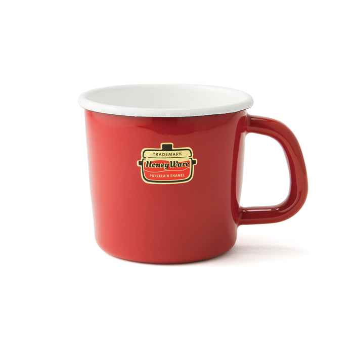 Honey Ware Kaffee- und Campingtasse, 8 cm, rot