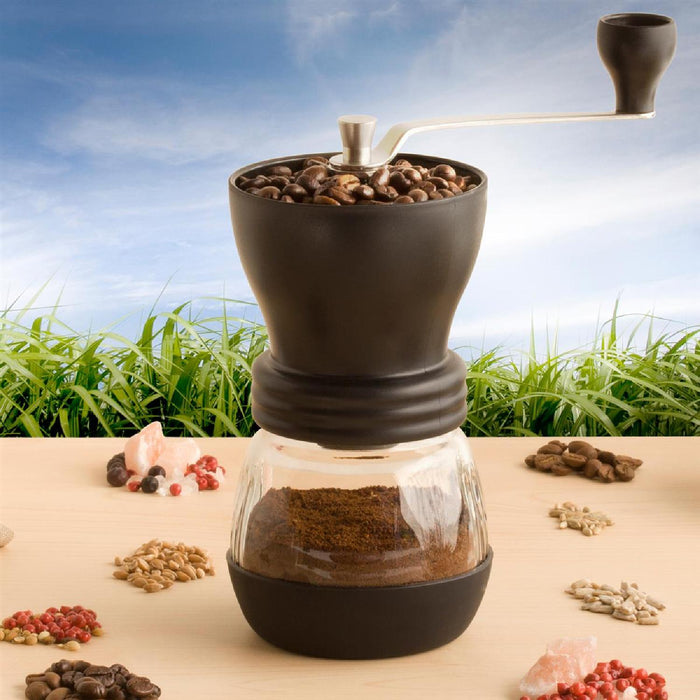 Kyocera Keramik-Kaffemühle mit Aromadeckel,