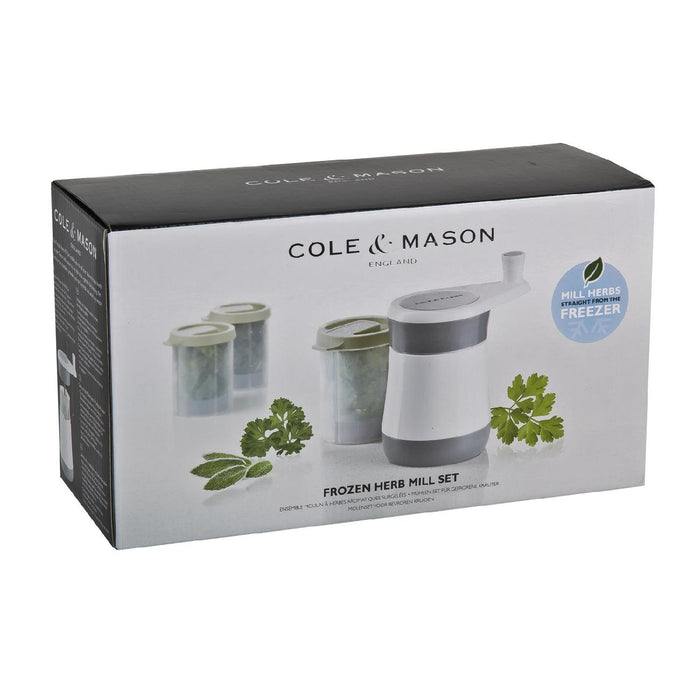Cole & Mason Gefrorene Kräuter Mühle inklusive 3